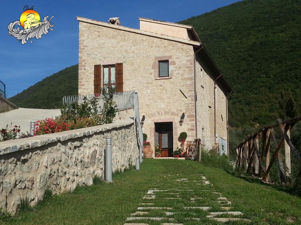 Agriturismo Casale La Palombara Cerreto di Spoleto Екстер'єр фото